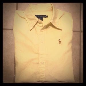 Ralph’s Lauren Canary Yellow Button-up